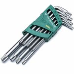 SATA 09702 ชุดประแจทอร์ค 9 ชิ้น T10 - T50 ซาต้า