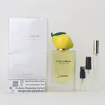 น้ำหอมแท้แบ่งขาย D&G Dolce & Gabbana Lemon EDT Exotic Fruity Gourmand 💕Travel Size แบบทดลอง