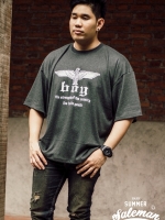 เสื้อยืด Boy สีเทาเข้ม-108-2