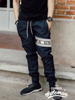 กางเกงขายาวยีนส์ รหัส Y 610 Silver SN