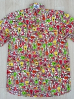 เสื้อเชิตพิมพ์ลายกราฟฟิควินเทจ SSF008