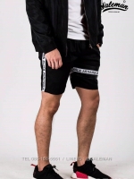 กางเกงขาสั้น พรีเมี่ยม ผ้า COTTON รหัส SS T215 TAX ฺB สีดำ แถบแท็กดำ