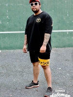 ขาสั้น เอวยืด w215Y jap แถบเหลืองญี่ปุ่น