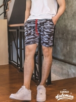 กางเกงขาสั้น พรีเมี่ยม ผ้า วอร์ม รหัส WT281 TAX Panther B เสือดำ