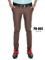 กางเกงขายาว รุ่น PD-002 (สีน้ำตาล)