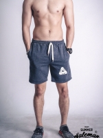 กางเกงขาสั้น พรีเมี่ยม รหัส WT 210 PRO Triangle สีเทาเข้ม