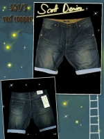 กางเกงยีนส์ขาสั้น รุ่น LIVE scott danim 501/3 red copper