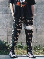 ขายาวผ้าวอม WS 680 WWT- ทหารแถบขาวขาปล่อย