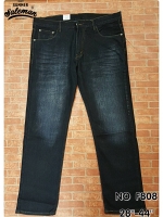 NO F808 กางเกงยีนส์ขายาว ขายกางเกง กางเกงคนอ้วน เสื้อผ้าคนอ้วน กางเกงขายาว กางเกงเอวใหญ่