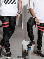 STRETCH JEANS JOGGER PANTS | ขาจั๊มยีนส์ยืด YM610 R