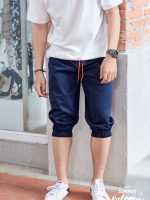 กางเกงขาสามส่วนCOTTON รหัสSS 312 RB สีกรม