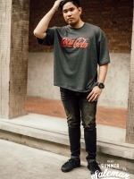 เสื้อยืด โคลาโคล่า สีเทาเข้ม-109-2