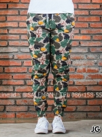 กางเกง jogger ลายทหาร JG663