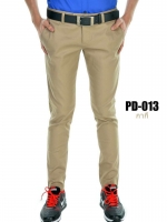 กางเกงขายาว รุ่น PD-013 (สีกากี)