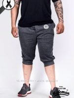 กางเกงสามส่วน พรีเมี่ยม ผ้าวอร์ม รหัส WT310 H72 สีเทาเข้ม