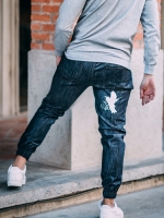 กางเกงขายาวยีนส์ รหัส Y 610 BIRD