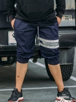 กางเกงขาสามส่วนยีนส์ รหัส Y310 Silver SN