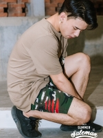 กางเกงขาสั้น พรีเมี่ยม ผ้า COTTON รหัส WT280 CLAW PANT สีทหารเขียว เล็บเสือดำ