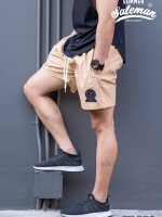 กางเกงขาสั้น พรีเมี่ยม ผ้า COTTON รหัส SS 201 สีครีม