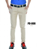 กางเกงขายาว รุ่น PD-008 (สีครีม)
