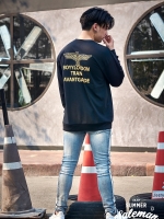 เสื้อยืด แขนยาว SL115-G BOYY สีดำ