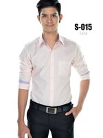 เสื้อเชิ้ตผู้ชายสีโอรส S-015