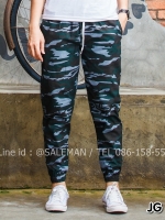 กางเกง jogger ลายทหาร JG669