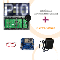 LED สีขาว บอร์ด ESP32 LED P10 Matrix Panel Shield Arduino Uno library for Freetronics DMD