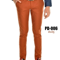 เอว 36 รุ่น PD-006 (สีส้มอิฐ)