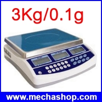 พิกัด 3kg ความละเอียด 0.1g รุ่น QHC3