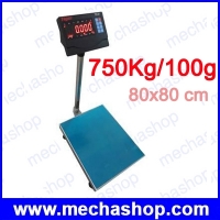 750kg/100g แท่นชั่ง 80x80cm รุ่น TI01-8080-750