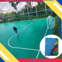พื้นสนามฟุตซอล โพรีโพรพีลีน ขนาด 250*250 mm หนา 12.7 mm