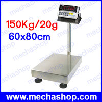 150kg/10g แท่นชั่ง 60x80cm รุ่น CI200A-150-6080