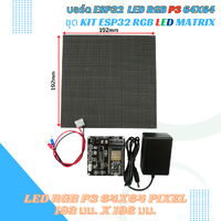 KIT ESP32 + P3 64x64 Pixels