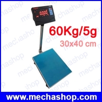 60kg/5g แท่นชั่ง 30x40cm รุ่น TI01-3040-60