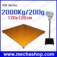 2000Kg/200g ฐานชั่ง 120×120 cm รุ่น KW-FM-1212