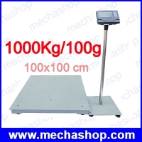 1000kg/100g ฐานชั่ง 100x100cm รุ่น TI01-1010-1T