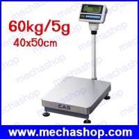 60kg/5g แท่นชั่ง 40x50cm รุ่น CAS-HDI-4050-60K