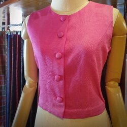 แบบตัด เสื้อผ้าไหม (ไม่รวมผ้า) ตามแบบ รหัส CUT-ST-0122661