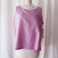 เสื้อผ้าไหมแขนกุด เฉดสีชมพู รหัส TOP-102824