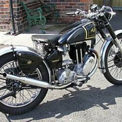 คู่มือซ่อม มอเตอร์ไซค์ AJS 350cc, 500cc ปี 1953 (EN)