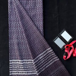 ซิ่น ผ้าไหมมัดหมี่ ทอยกดอก 6ตะกอ ขนาด 1x2 เมตร ลายขอพระราชทาน สีม่วง รหัส PCS-NY-1122685