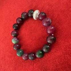 เครื่องประดับเงินแท้ ข้อมือหินอาเกต