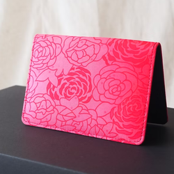 ซองใส่พาสปอร์ต ขนาด 3x9.5x8 cm.สีแดง GL-CT-103392