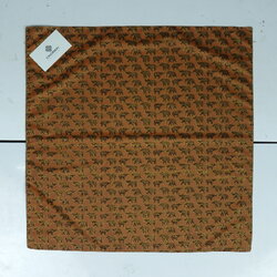 พรีออเดอร์ 3-7วัน ผ้าพันคอไหมพิมพ์ลาย สี่เหลี่ยมจัตุรัส ขนาด 54x54ซม. รหัส ZTG-NY-050900