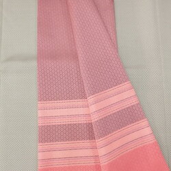 ซิ่น ผ้าไหม ยกดอกมีเชิง ไหมแท้ ขนาด 1x2หลา สีชมพูโอลรส รหัส B7-ST-B7-170