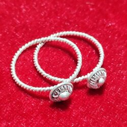 เครื่องประดับเงินแท้ แหวนเงินลายดอกพิกุล สามารถสั่งทำตามไซส์