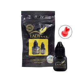 กาวติดขนตา กาวต่อขนตาจากเกาหลี LADY Black 5ml ของแท้