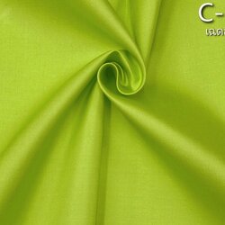ผ้าไหมสีพื้น เนื้อเรียบ ไหมแท้ 2เส้น สีเขียวอ่อน (ราคาต่อหลา) รหัส C-30117