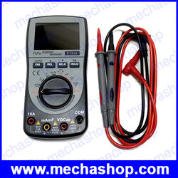 มัลติมิเตอร์พร้อมดิจิตอลออสซิโลสโคป ET826 2 in 1 Intelligent Digital Oscilloscope Multimeter Current Voltage Frequency Tester Analog Bar Graph